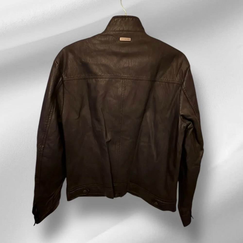 Marc New York Vegan‎ Leather Jacket nwt - Picture 5 of 6